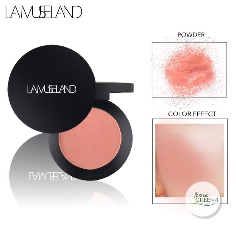 Phấn má hồng LAMUSELAND giúp da mềm mịn và sáng bừng tự nhiên MC151