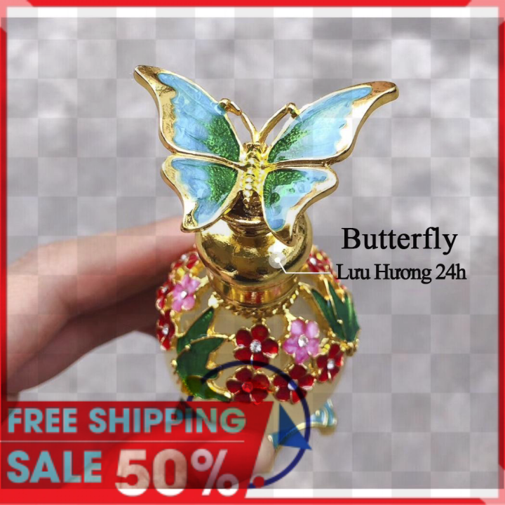 Tinh Dầu Nước Hoa Cao Cấp 20ml Mùi Sang Trọng Siêu Lưu Hương Butterfly Pink ROSE OF NO MANS LAND
