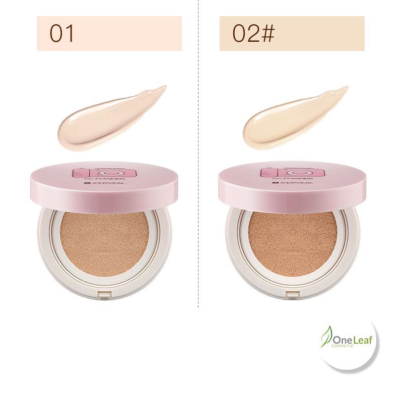 Full Set Phấn Nước Nền AERVEAL Máy Ảnh CC Powder Tặng Kèm Lõi Thay Dễ Thương OL153