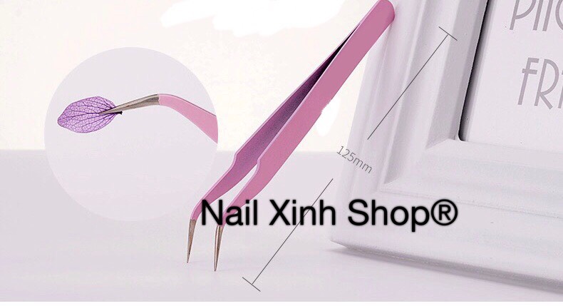 Nhíp gắp đá nail nhíp gắp mi dụng cụ nail - mi cao cấp chuyên dụng nail - mi salon hot 2020