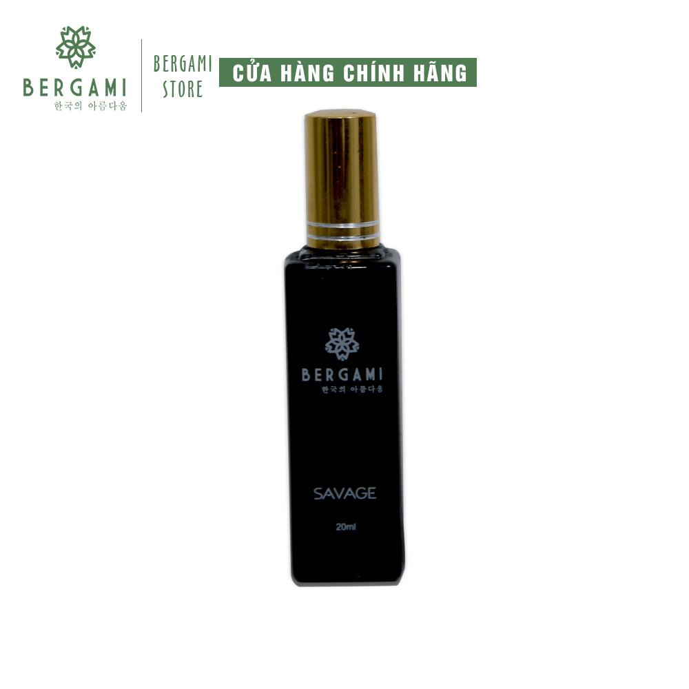 Nước Hoa Nam Bergami SAVAGE - Nước Hoa Chính Hãng Lưu Hương 12 - Tinh Tế Lịch Lãm Cho Dân Văn Phòng