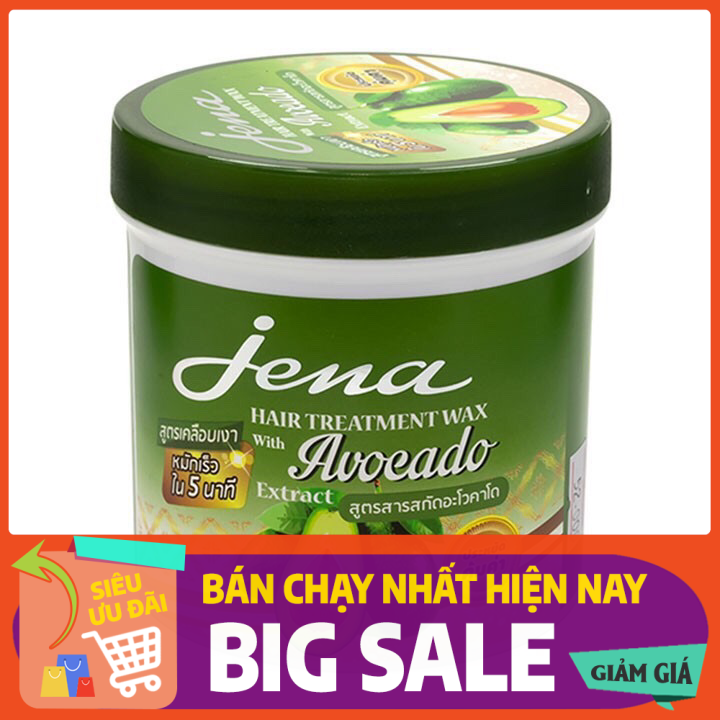 [HCM]Kem ủ tóc dầu dừa  ủ tóc Bơ Jena hair treatment (Ủ Dừa Già) Thái Lan 500ml
