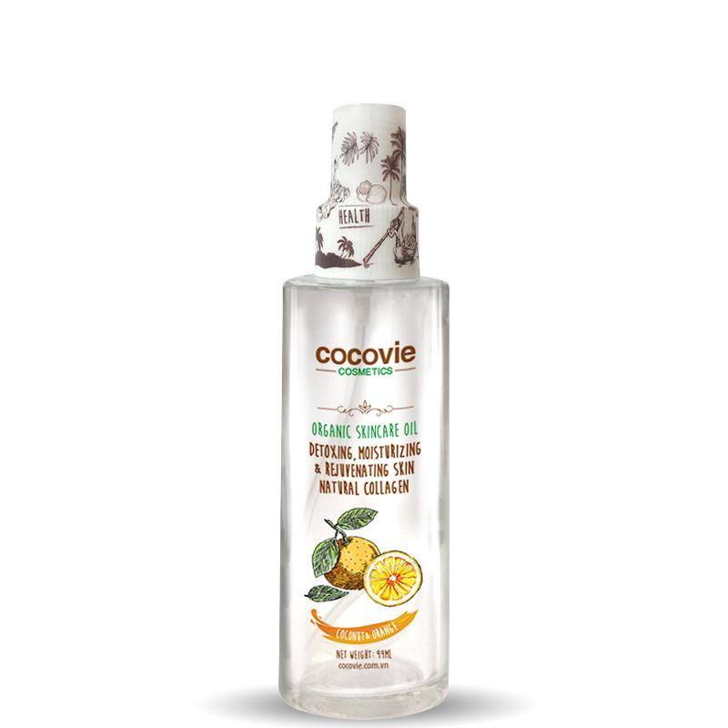 [Hcm]Dầu Dừa Hữu Cơ Hương Cam Cocovie 100Ml