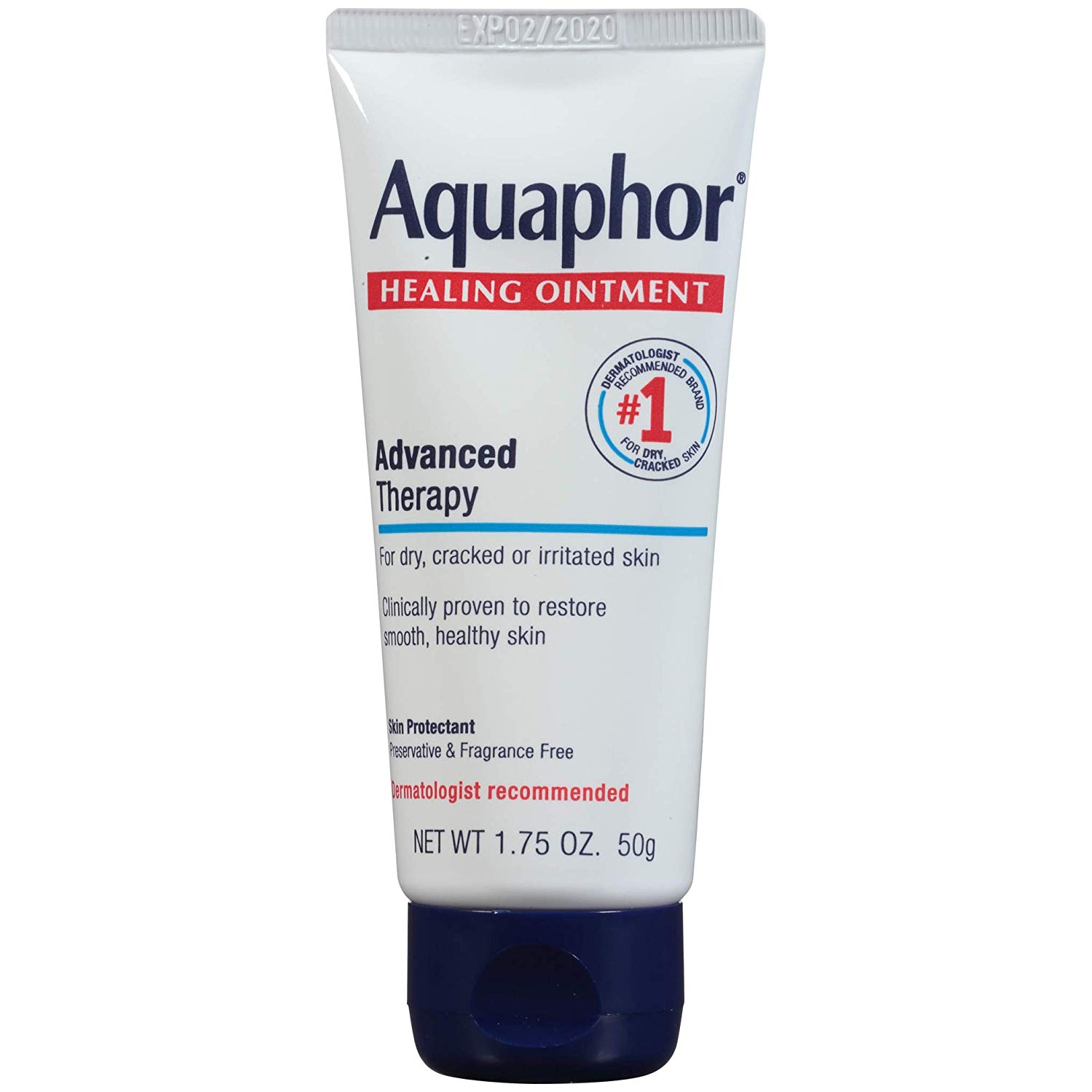 Kem Dưỡng Ẩm Dành Cho Da Khô Nứt Nẻ Aquaphor Healing Ointment Advanced Therapy 50G Usa