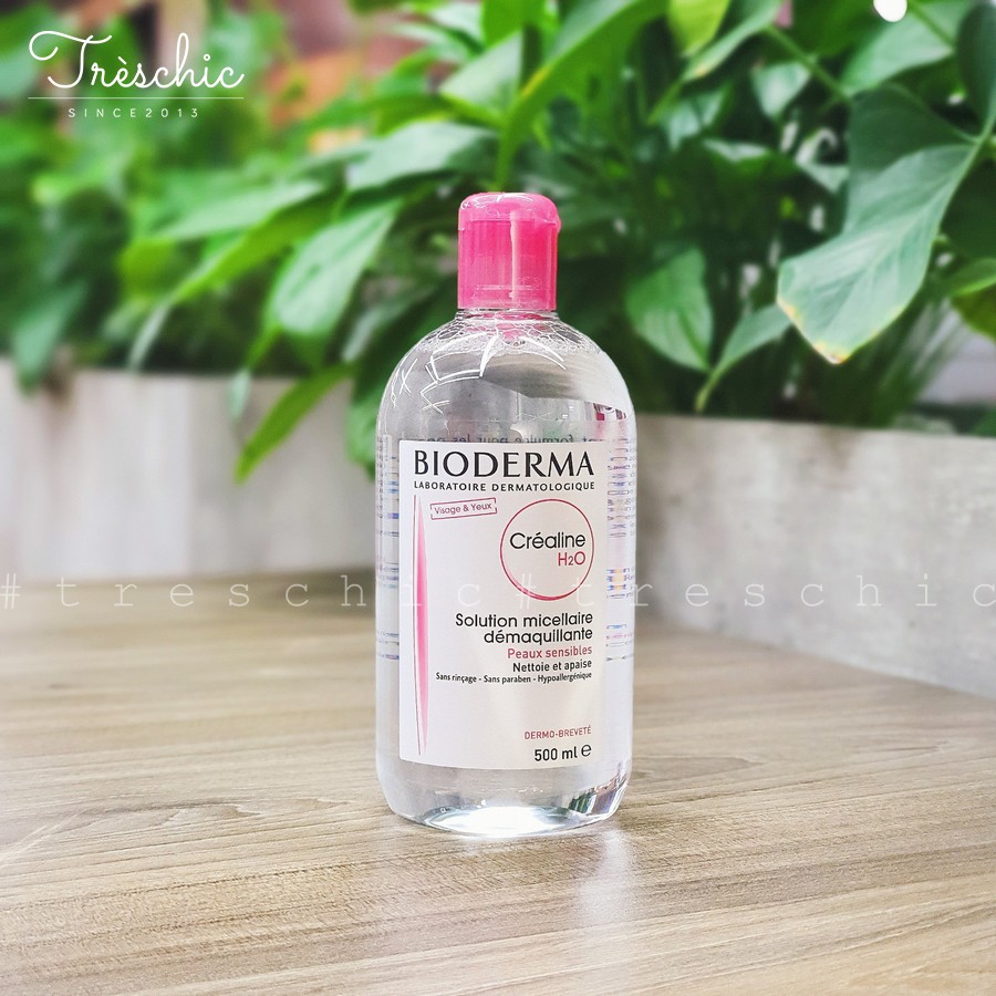 Nước Tẩy Trang Bioderma Hồng 500ml