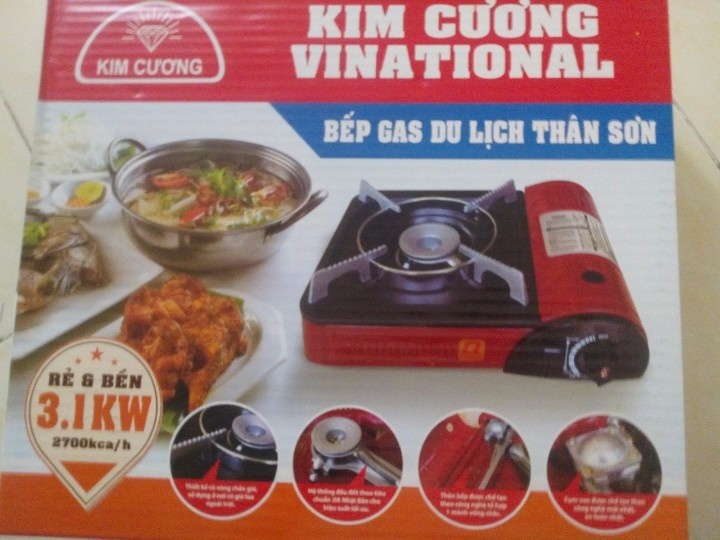 Bếp gas du lịch KIM CƯƠNG SƠN 3