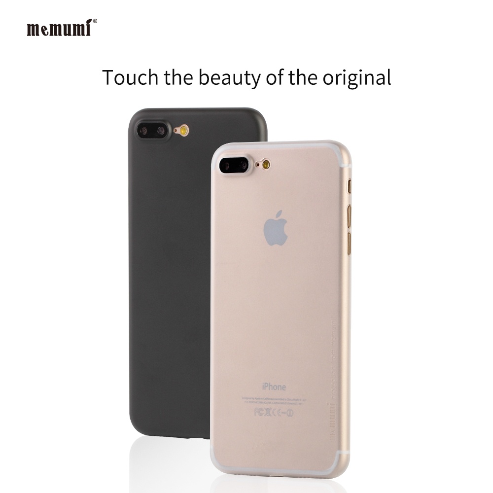 Ốp lưng nhám siêu mong 0.3mm cho iPhone 7 Plus chính hãng Memumi