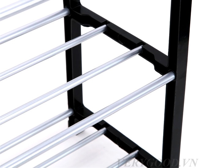 Kệ đựng giày dép giá rẻ inox 4 tầng Kệ đựng giày dép giá rẻ inox 4 tầng