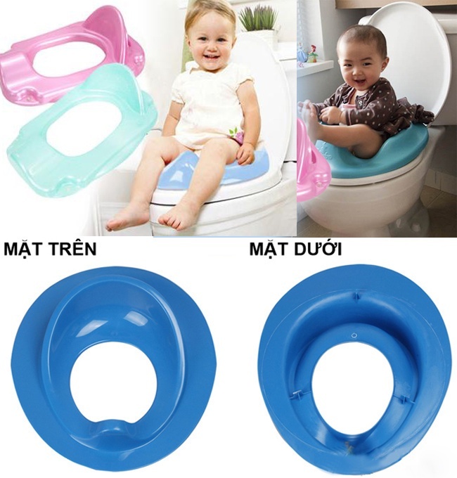 Tấm lót bồn cầu thu nhỏ cho bé nhựa cao cấp 2