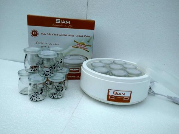 máy làm sữa chua 16 cốc thủy tinh