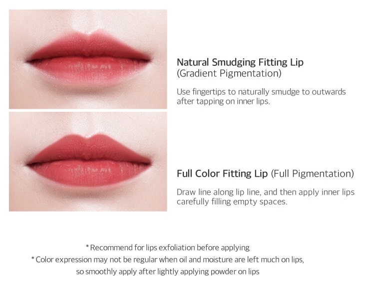 SECRET KEY Fitting Forever Lipstick usage