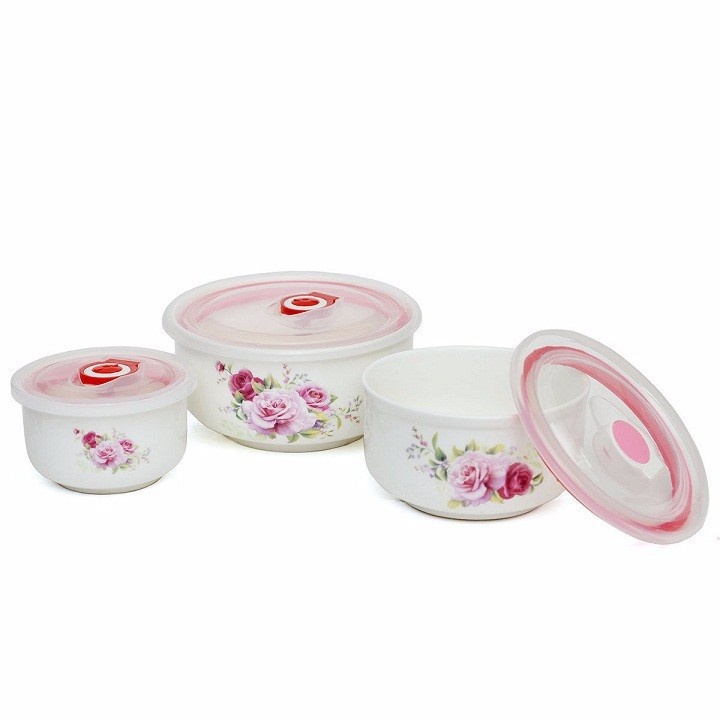 Bát sứ có nắp hút chân không 2