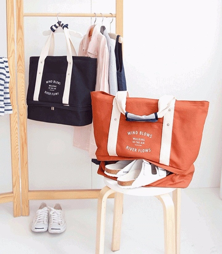 Túi du lịch tiện ích có ngăn đựng giày 13