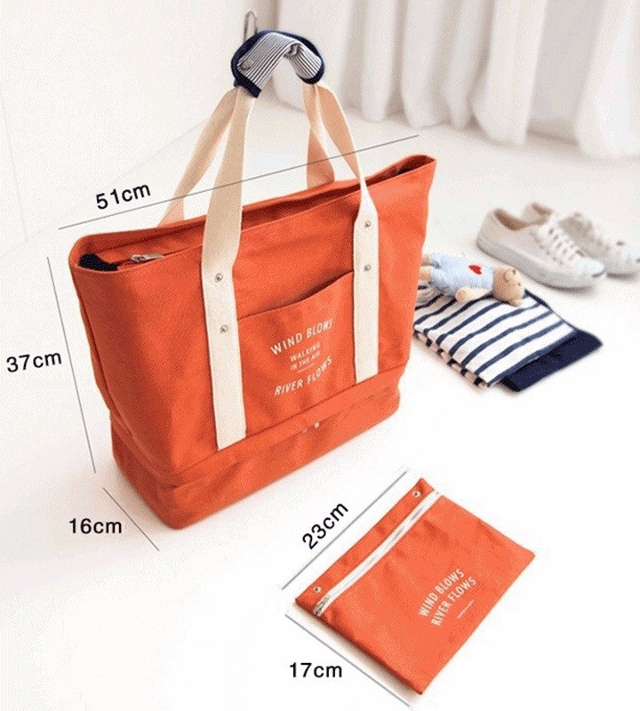 Túi du lịch tiện ích có ngăn đựng giày 8