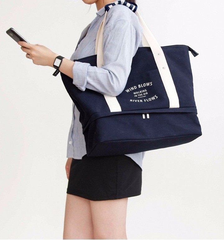 Túi du lịch tiện ích có ngăn đựng giày 2