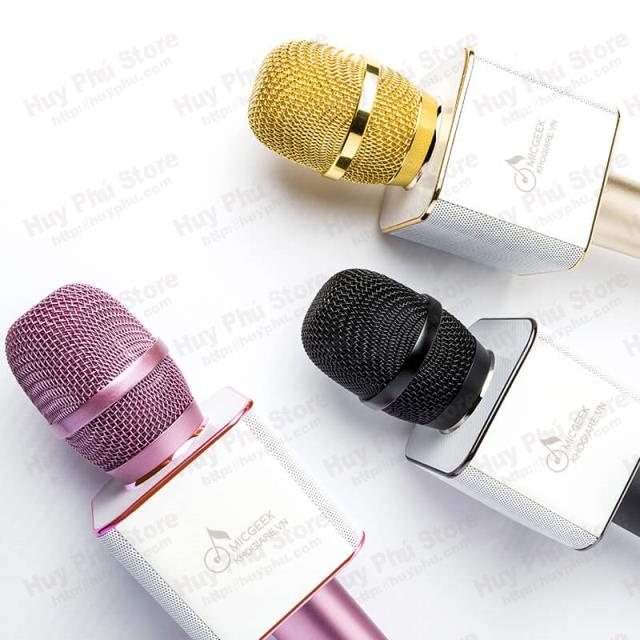 Mic Karaoke Kiêm Loa Bluetooth MicGeek Q9
