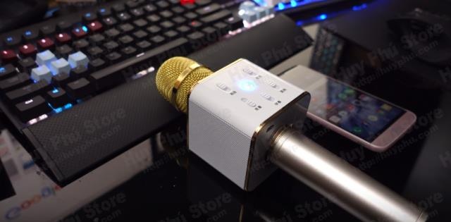 Mic Karaoke Kiêm Loa Bluetooth MicGeek Q9