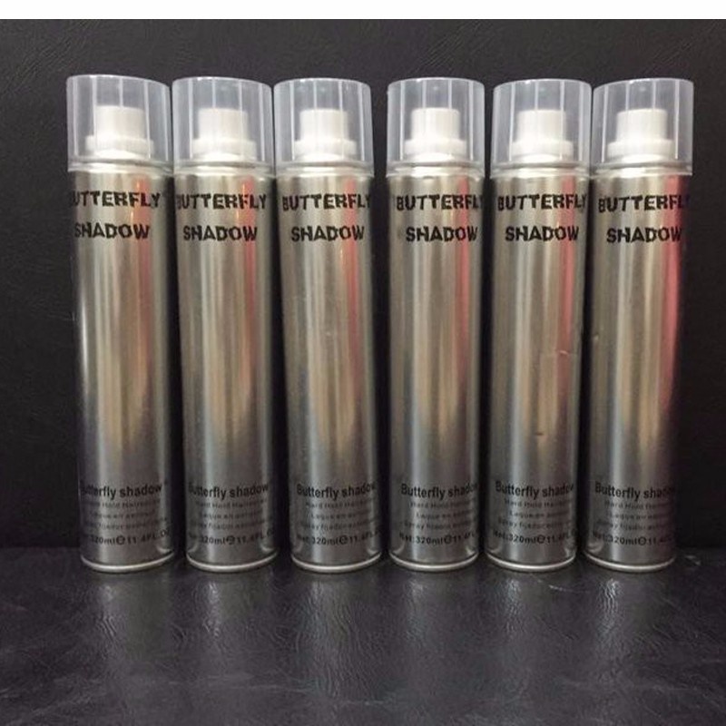Gôm xịt tóc tạo kiểu tóc Butterfly Shadow 600ml 2