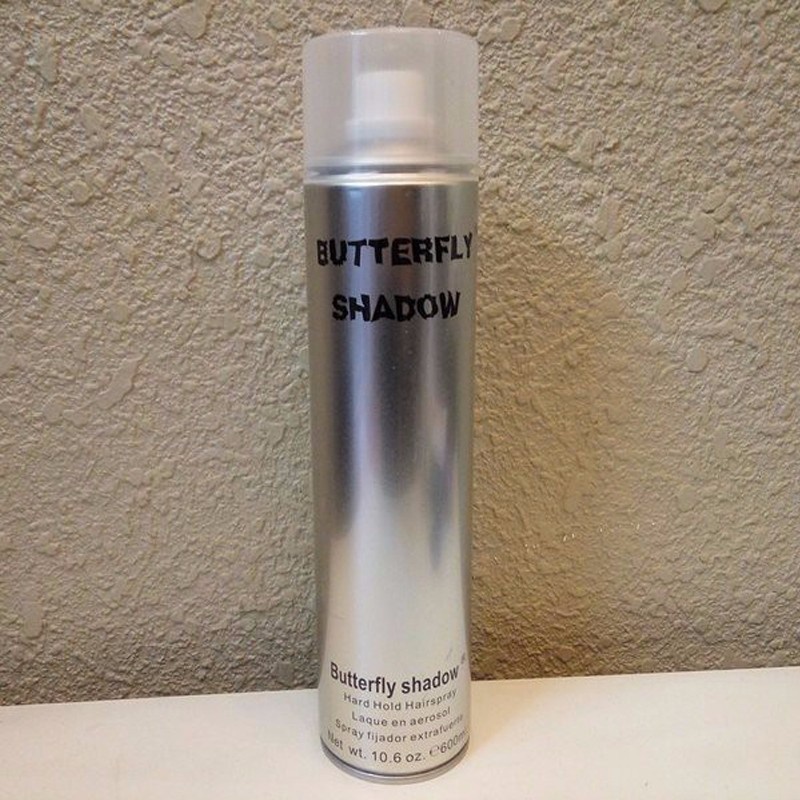Gôm xịt tóc tạo kiểu tóc Butterfly Shadow 600ml 3