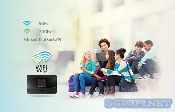 thiết bị phát wifi Tp Link M7350 này sẵn sàng hỗ trợ hết mức chỉ cần lắp thẻ SIM 4G để tạo 300Mbps