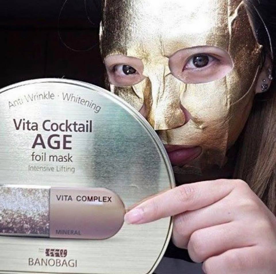 Image result for vita cocktail age foil mask brightening
