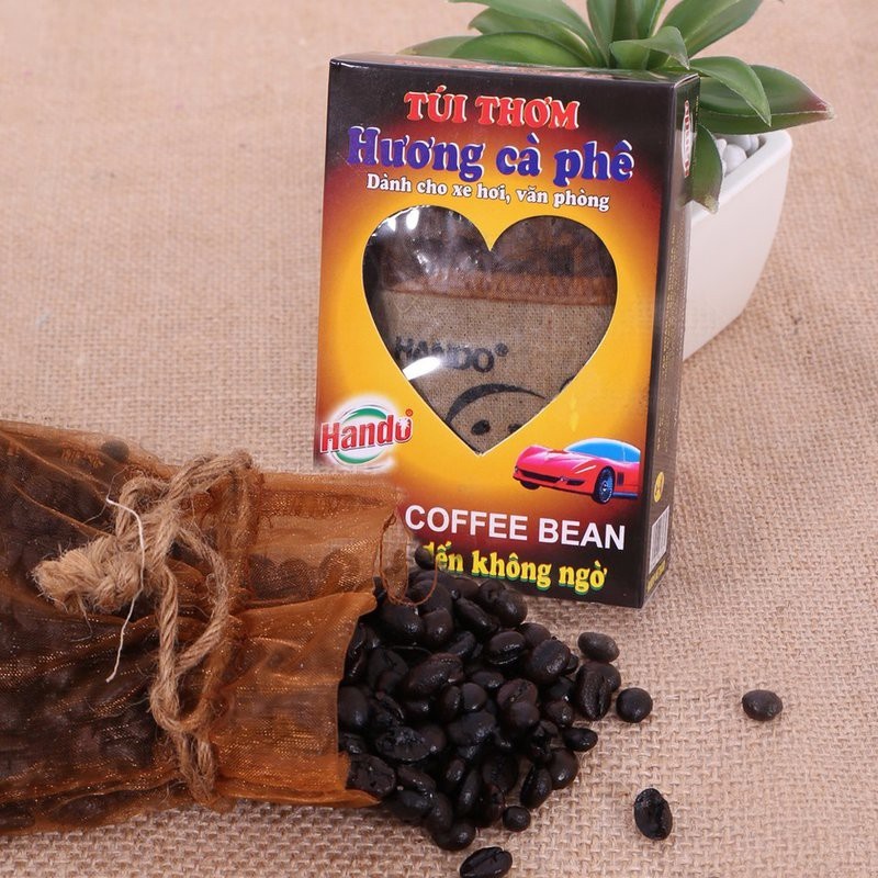 Túi thơm treo xe ô tô hương Cafe 100Gr 1