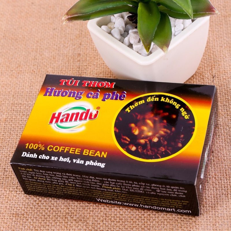 Túi thơm treo xe ô tô hương Cafe 100Gr 2