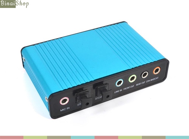 Sound Card USB máy tính cho hệ thống âm thanh 5.1