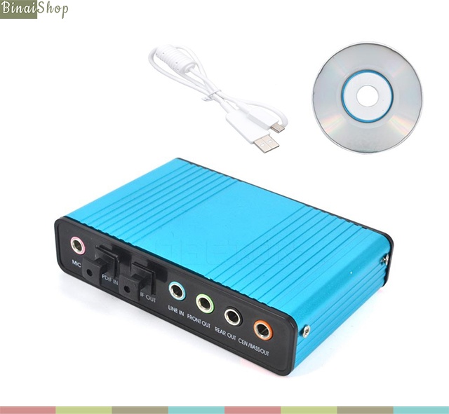Sound Card USB máy tính cho hệ thống âm thanh 5.1