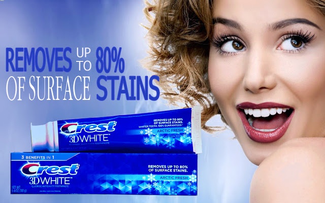 Image result for kem đánh răng crest 3d white arctic fresh thương hiệu