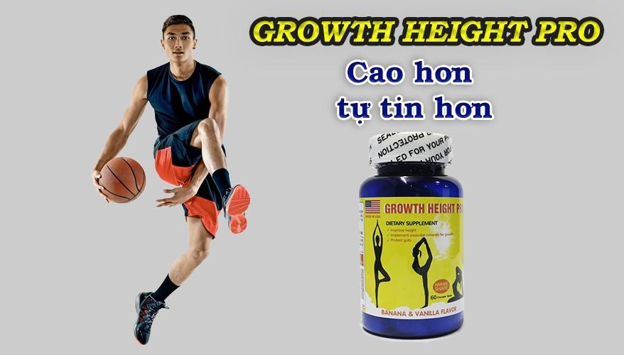 Growth Height Pro cao hơn tự tin hơn