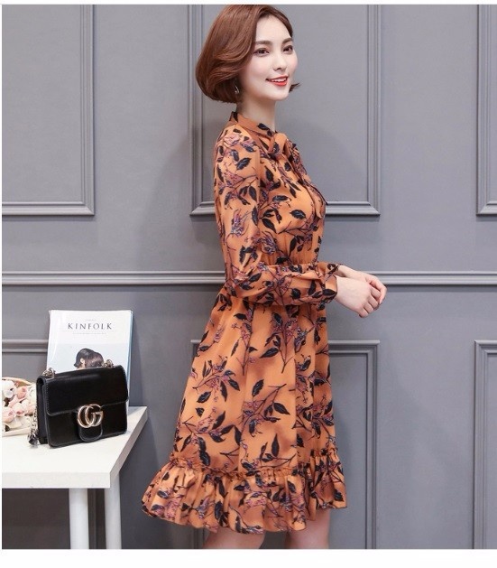 HÀNG NHẬP ĐỦ SIZE -ĐẦM XÒE CAO CẤP HỌA TIẾT BY8071 10