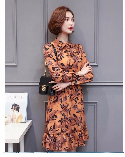 HÀNG NHẬP ĐỦ SIZE -ĐẦM XÒE CAO CẤP HỌA TIẾT BY8071 11
