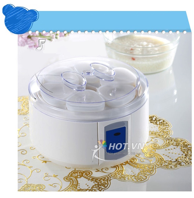 máy ủ sữa chua 6 cốc hình trái tim Misushit