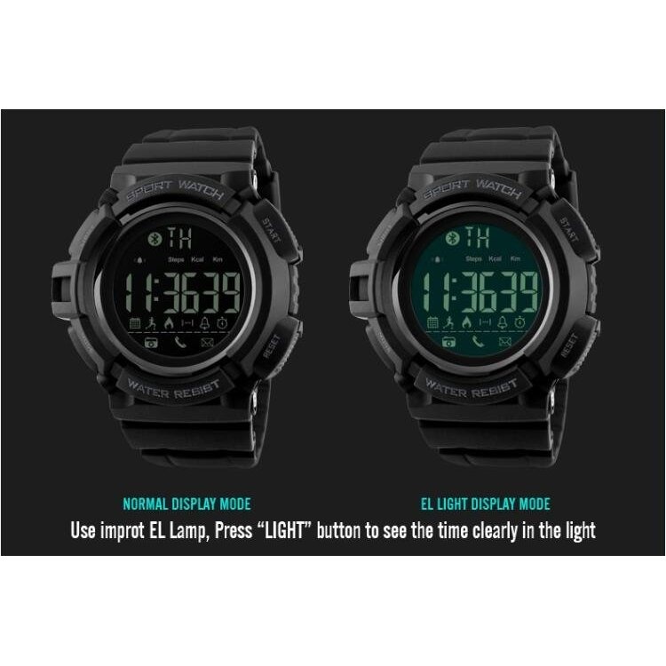 Đồng hồ thông minh Skmei Đồng hồ thông minh Bluetooth Watch Đồng hồ báo thức Calorie Sleeping Monitor Đồng hồ chống thấm nước
