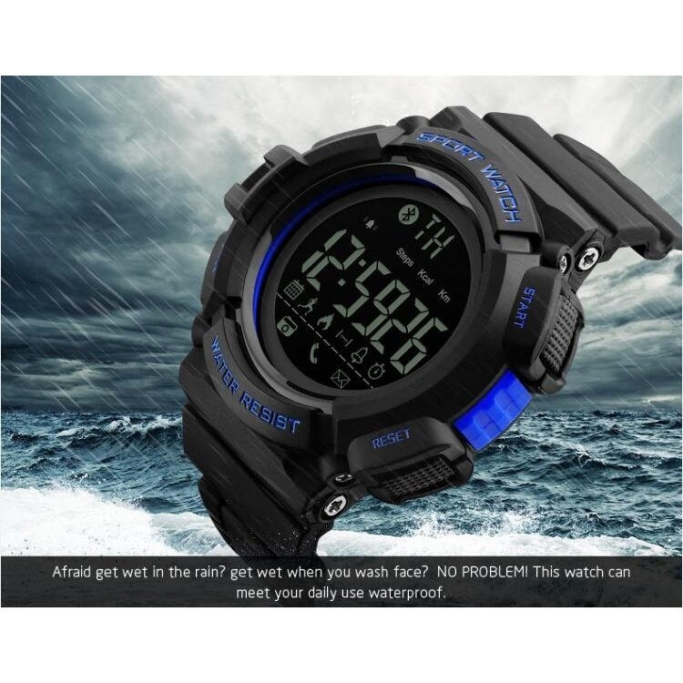 Đồng hồ thông minh Skmei Đồng hồ thông minh Bluetooth Watch Đồng hồ báo thức Calorie Sleeping Monitor Đồng hồ chống thấm nước