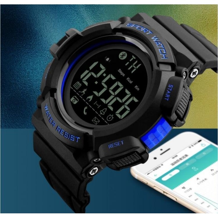 Đồng hồ thông minh Skmei Đồng hồ thông minh Bluetooth Watch Đồng hồ báo thức Calorie Sleeping Monitor Đồng hồ chống thấm nước