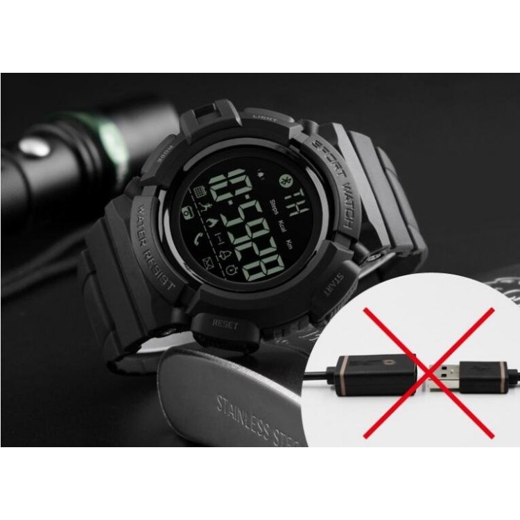Đồng hồ thông minh Skmei Đồng hồ thông minh Bluetooth Watch Đồng hồ báo thức Calorie Sleeping Monitor Đồng hồ chống thấm nước