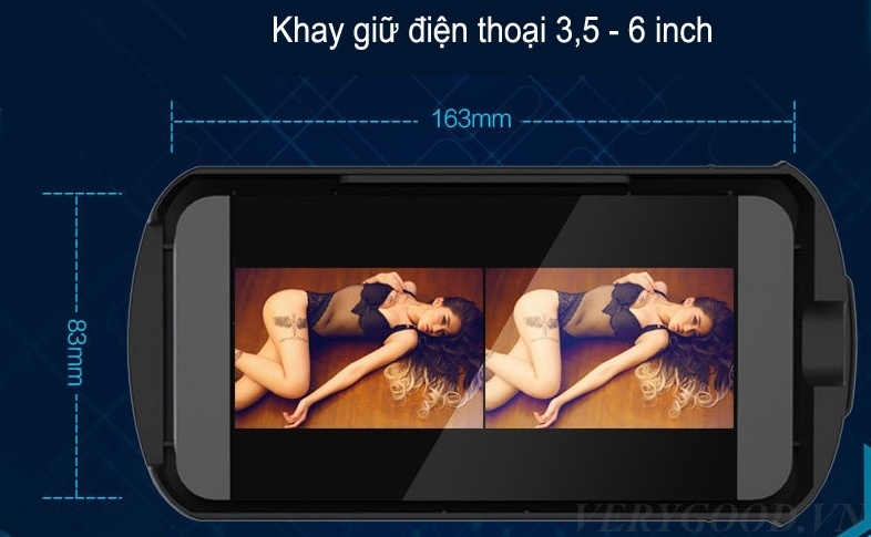 Khay điện thoại kính thực tế ảo VR Box 3D