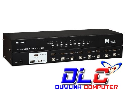 HDMI KVM switch 8 cổng MT ViKI MT-2108HL cao cấp