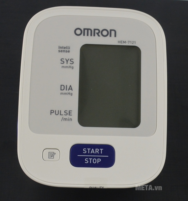 Máy đo huyết áp bắp tay tự động Omron HEM-7121 có màn hình LCD lớn
