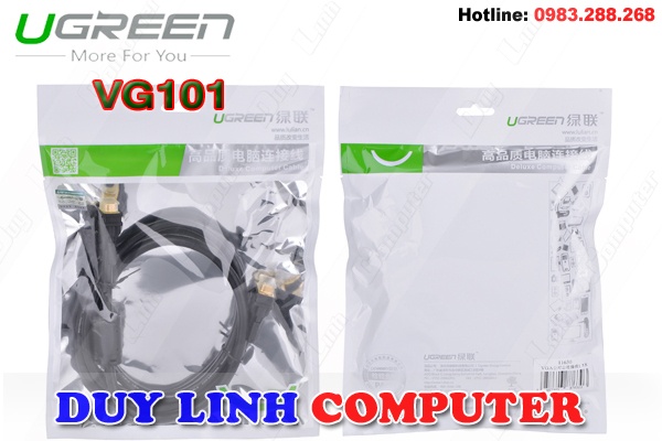 Cáp VGA 3M chính hãng Ugreen UG-11631 chất lượng cao