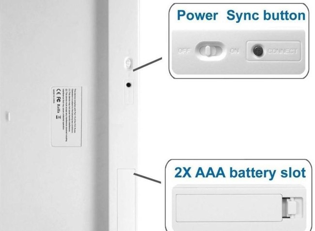 KHUYEN MAI BAN PHIM BLUETOOTH MINI BK3001BA GIA RE