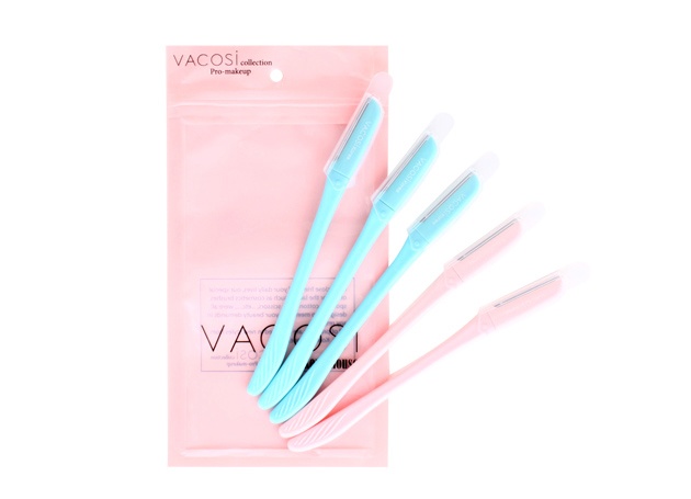 Dao cạo mày xanh/hồng (Bịch 5 cái)