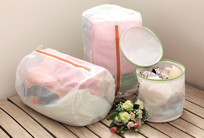 Túi lưới giặt đồ lót 21x32cm hàng Nhật KM-1409