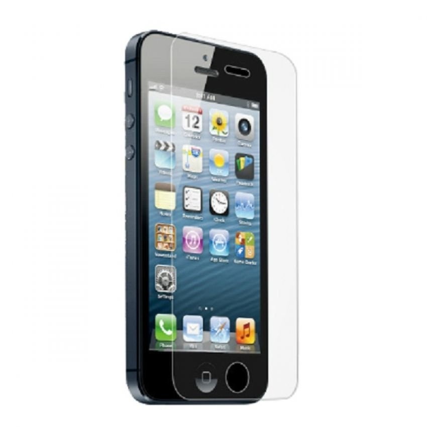 Miếng dán cường lực 2 mặt iPhone 5 5s (Trong suốt)