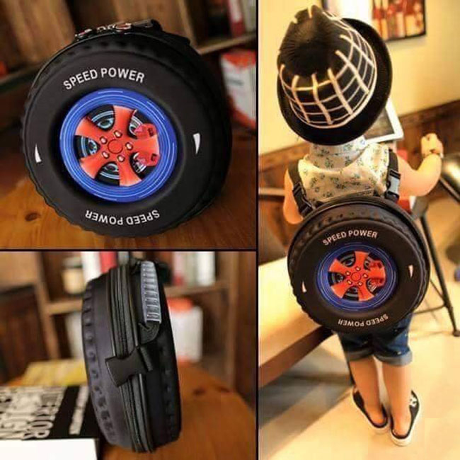 Balo 3D Bánh Xe 2In1 Độc Đáo