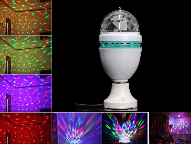khuyen mai den cau led xoay nhieu mau tao hieu ung doc dao gia re
