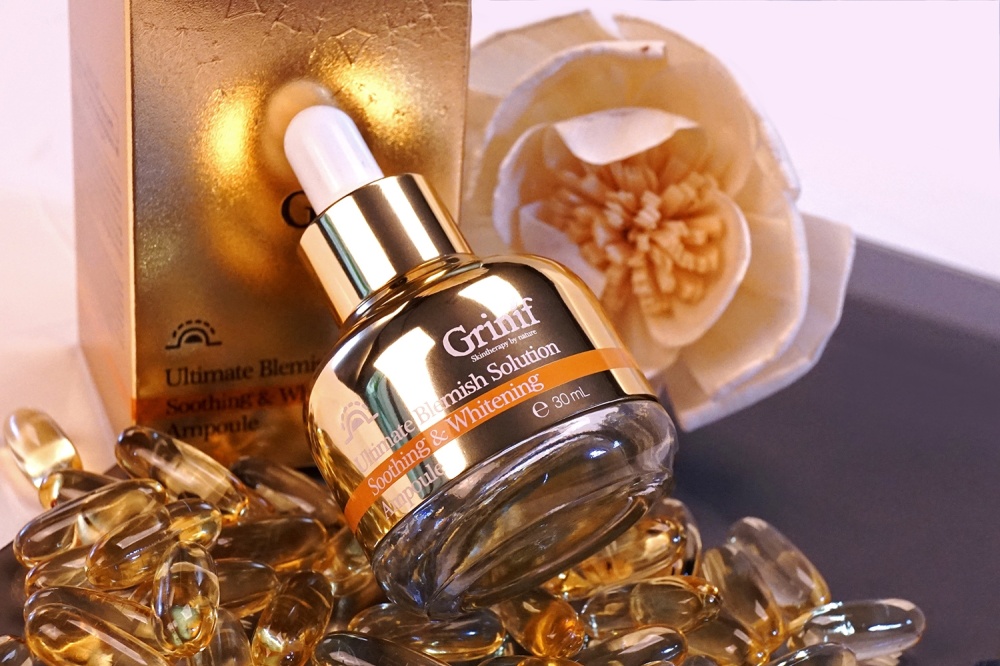 Tinh chất điều trị nám và dưỡng trắng da cao cấp Grinif Ultimate Blemish Solution Ampoule 30ml