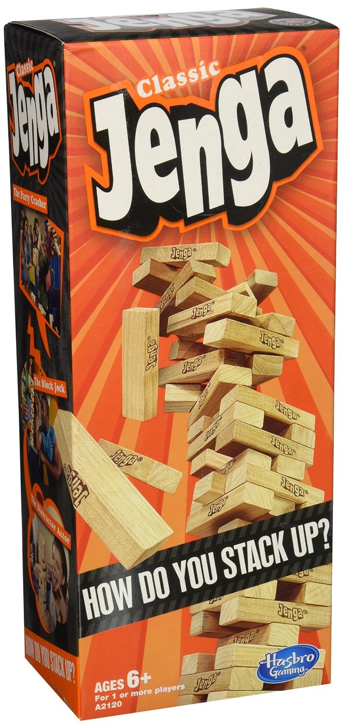 trò chơi rút gỗ Jenga Classic